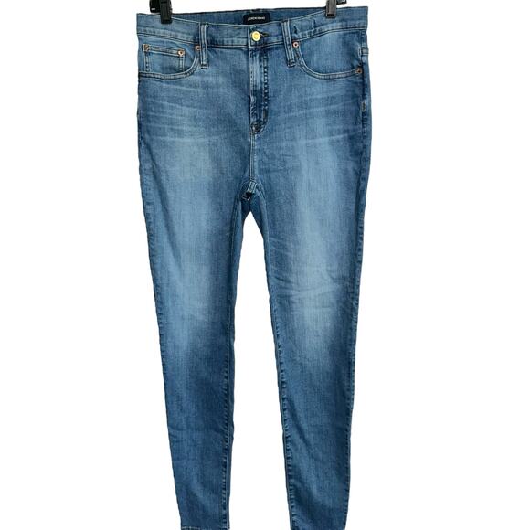 J.Crew Jeans 9" Highrise Toothpick Jeans 31T - Picture 2 of 13